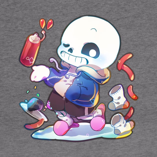 undertale- sans by Clivef Poire